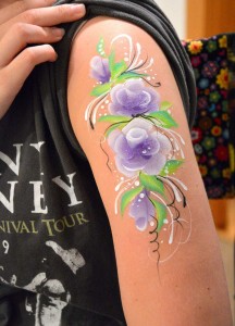 Purple Rose Arm